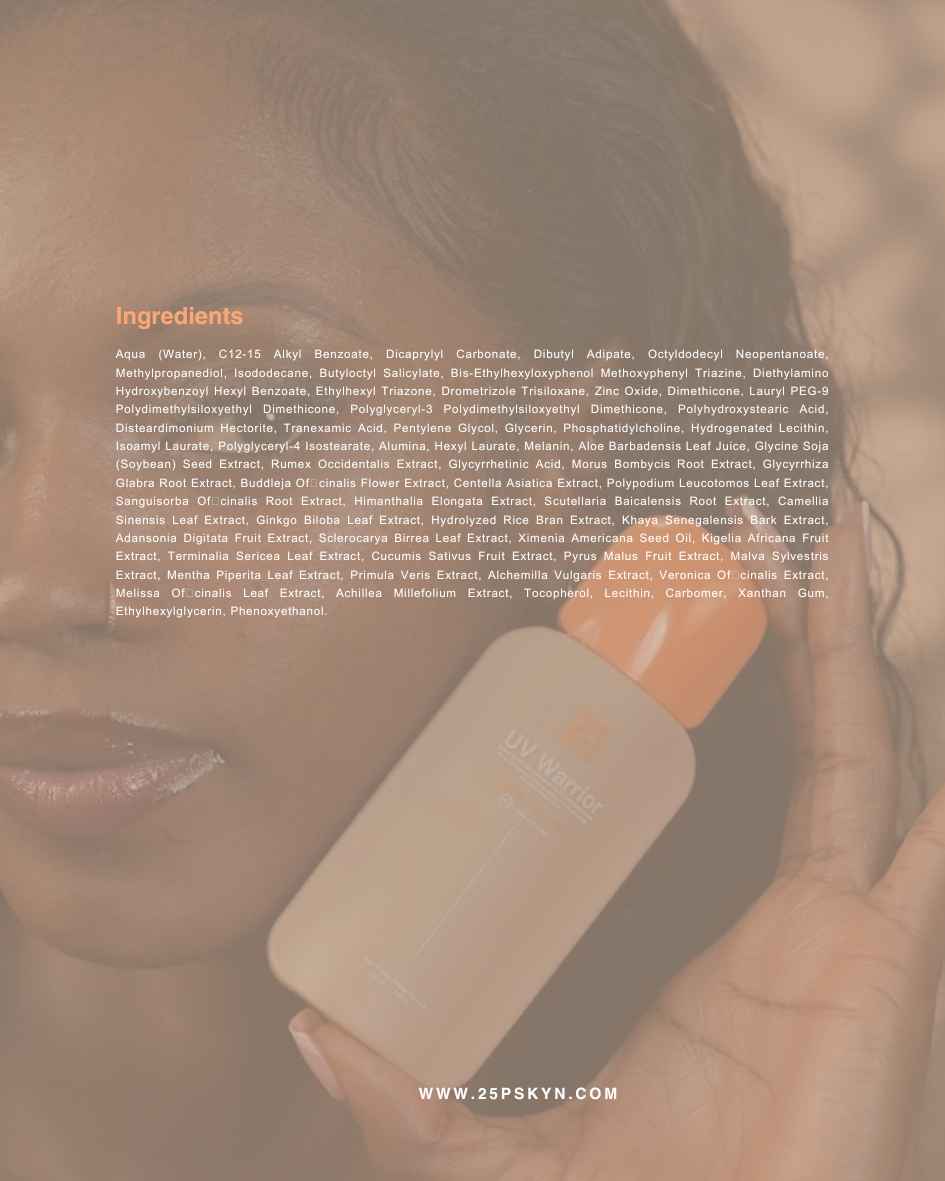 UV Warrior Sunscreen